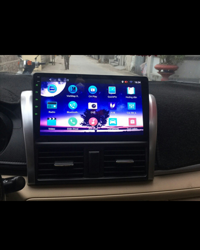 MÀN HÌNH ANDROID 10INCH TOYOTA VIOS 2014 - 2017 MẪU JARGER